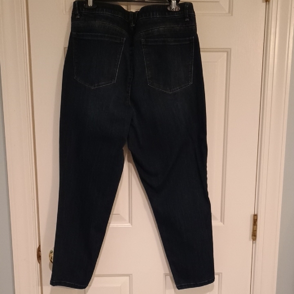 Wit&Wisdom Dark Wash Skinny Jeans - High Rise Stretch - Picture 3 of 3